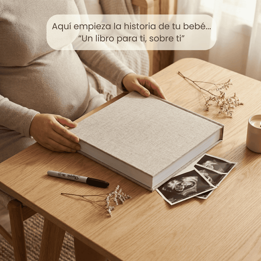 Álbum para bebé - "UN LIBRO PARA TI, SOBRE TI" - Su historia de 0 a 18 años + Empaque de REGALO