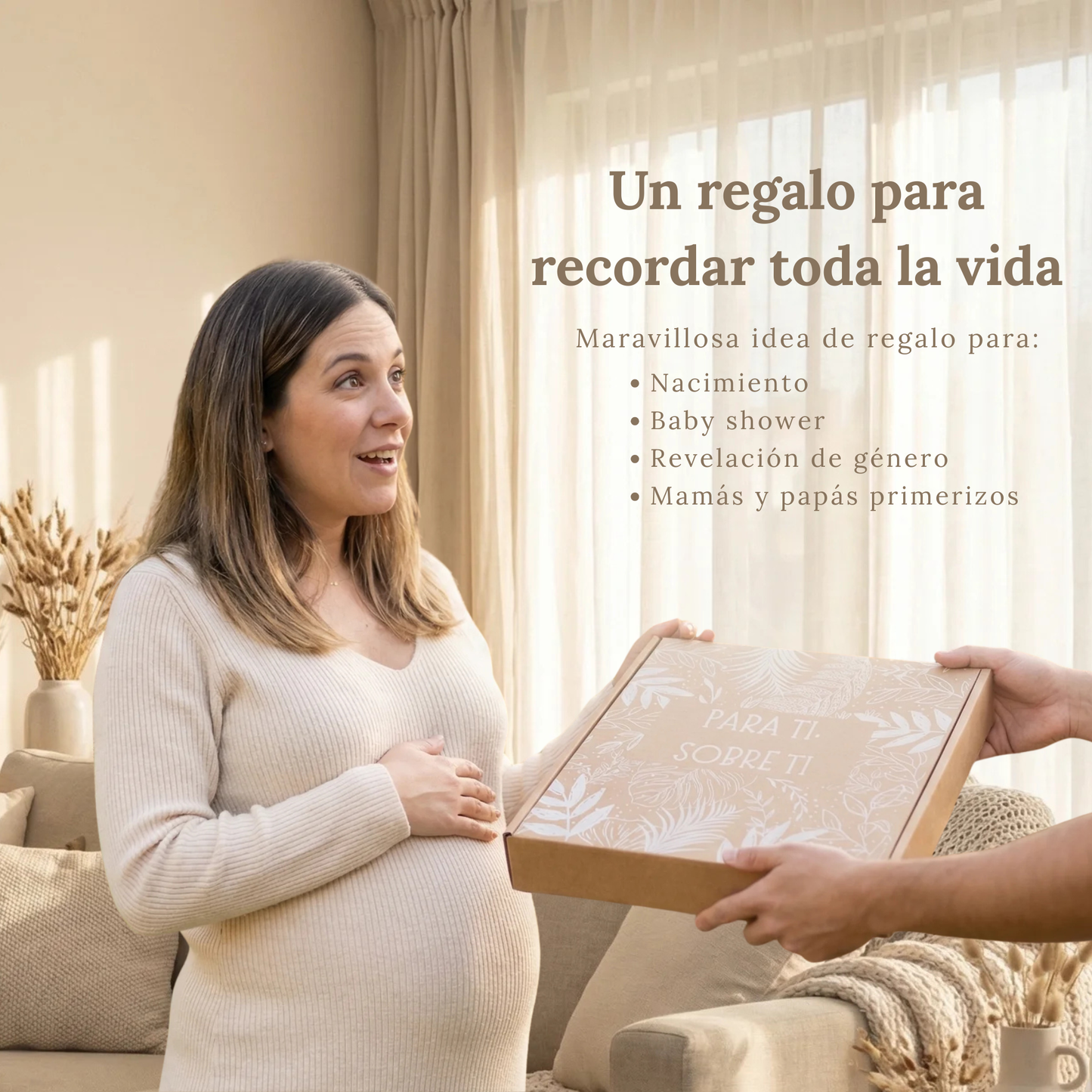 Álbum para bebé ARTESANAL - Su vida de 0 a 18 años + Empaque de REGALO