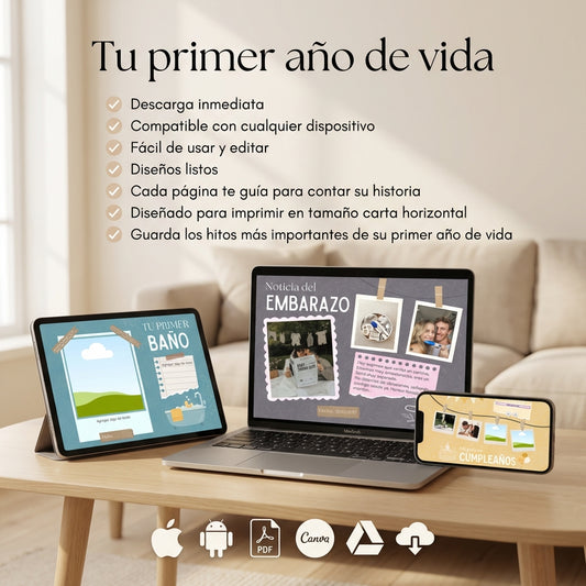 El primer año – Edición Digital + Edición Imprimible