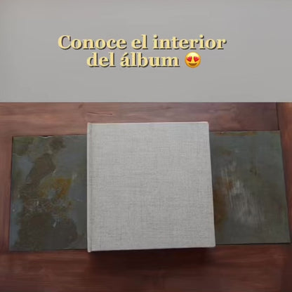 Álbum para bebé - "UN LIBRO PARA TI, SOBRE TI" - Su historia de 0 a 18 años + Empaque de REGALO